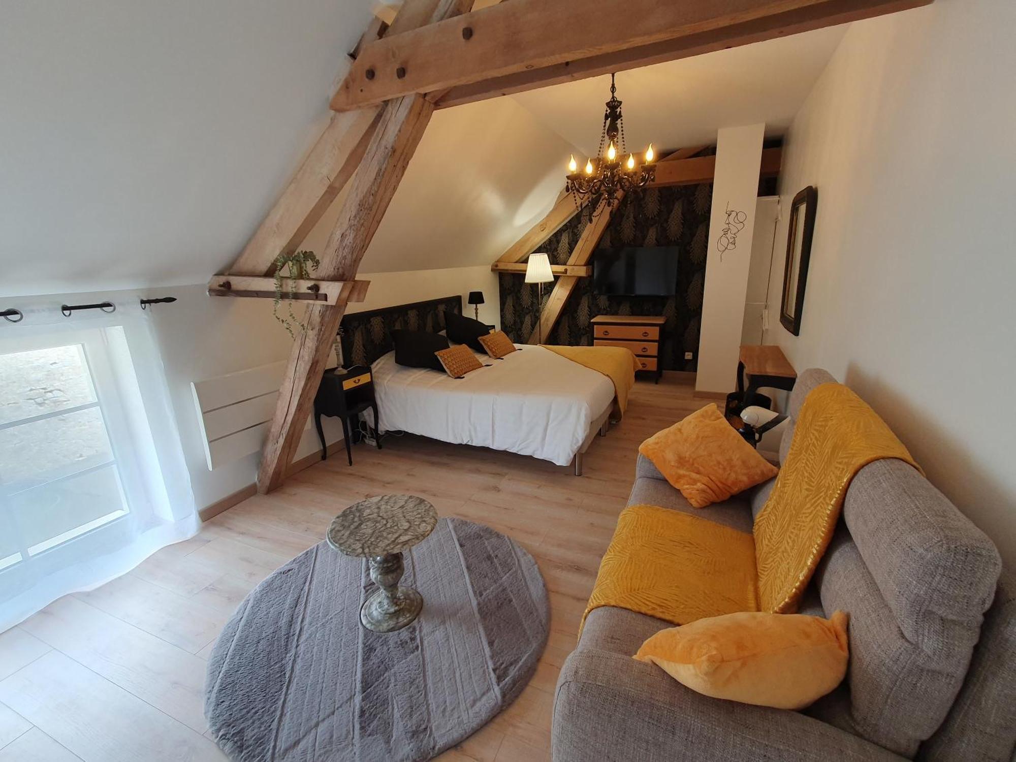 Bed and Breakfast Au Domaine Du Bois Joubert Luzille Экстерьер фото